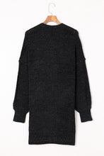 Load image into Gallery viewer, Heathered Open Front Longline Cardigan