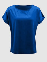 Load image into Gallery viewer, Round Neck Short Sleeve T-Shirt