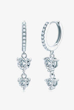 Load image into Gallery viewer, Adored Be The One Moissanite Drop Earrings