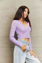 Load image into Gallery viewer, Button Down Long Sleeve Cropped Cardigan