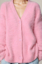 Load image into Gallery viewer, Button Up Dropped Shoulder Cardigan