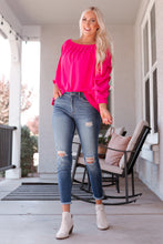 Load image into Gallery viewer, Gathered Detail Off-Shoulder Blouse
