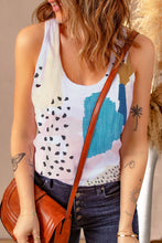 Load image into Gallery viewer, Printed Racerback Tank