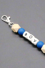 Load image into Gallery viewer, Assorted 2-Pack Mama Beaded Tassel Keychain