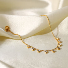 Load image into Gallery viewer, Zircon 18K Gold-Plated Necklace