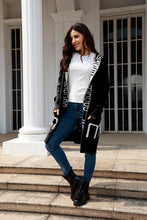 Load image into Gallery viewer, Open Front Long Sleeve Hooded Cardigan