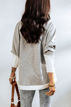 Load image into Gallery viewer, Contrast Open Front Cardigan with Pockets