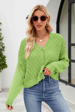 Load image into Gallery viewer, V-Neck Button Down Cardigan