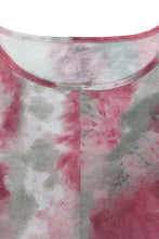 Load image into Gallery viewer, Plus Size Printed Crisscross Tie Front Top and Pants Set