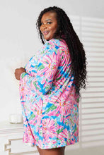 Load image into Gallery viewer, Double Take Floral Open Front Long Sleeve Cardigan