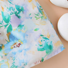 Load image into Gallery viewer, Baby Girl Floral Smocked Square Neck Dress