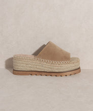 Load image into Gallery viewer, OASIS SOCIETY Ivy Espadrille Platform Slide