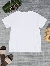 Load image into Gallery viewer, Round Neck Short Sleeve T-Shirt
