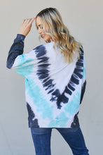 Load image into Gallery viewer, Sew In Love Full Size Tie-Dye Side Slit Sweatshirt