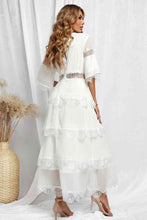 Load image into Gallery viewer, V-Neck Spliced Lace Maxi Dress