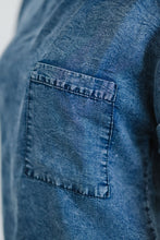Load image into Gallery viewer, Doe & Rae Take Me There Denim Top