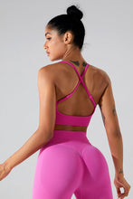 Load image into Gallery viewer, Crisscross Spaghetti Strap Active Cami