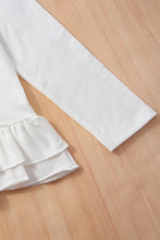 Load image into Gallery viewer, Girls Rainbow Graphic Top and Solid Pants Set