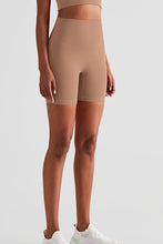 Load image into Gallery viewer, High-Rise Elastic Waistband Biker Shorts