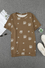 Load image into Gallery viewer, Plus Size Dandelion Print Tee Shirt