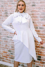 Load image into Gallery viewer, Bow Detail Long Sleeve Dress