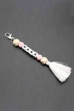 Load image into Gallery viewer, Assorted 2-Pack Mama Beaded Tassel Keychain