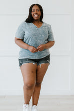 Load image into Gallery viewer, Sew In Love Summer Special Full Size Run Acid Wash Tee Shirt
