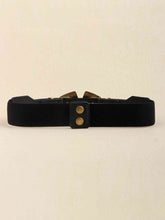Load image into Gallery viewer, Double Buckle PU Leather Belt