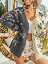 Load image into Gallery viewer, Open Front Cardigan with Pockets