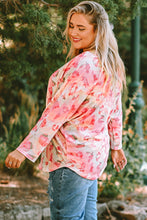 Load image into Gallery viewer, Plus Size Printed Dolman Sleeve Top