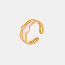 Load image into Gallery viewer, 18K Gold-Plated Open Ring