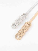 Load image into Gallery viewer, Knot Buckle Metal Belt