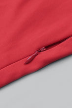 Load image into Gallery viewer, One-Shoulder Split High Neck Dress