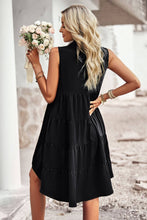 Load image into Gallery viewer, Button Down Collared Sleeveless Dress