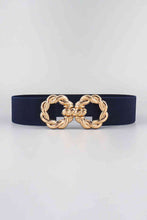 Load image into Gallery viewer, Zinc Alloy Buckle Elastic Belt