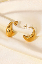 Load image into Gallery viewer, Stainless Steel C-Hoop Earrings