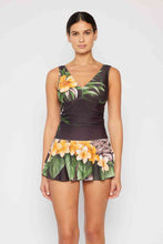 Load image into Gallery viewer, Marina West Swim Full Size Clear Waters Swim Dress in Aloha Brown