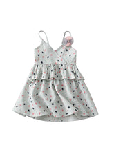 Load image into Gallery viewer, Printed Spaghetti Strap Flower Decor Dress