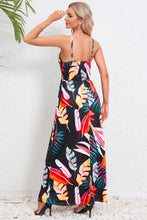 Load image into Gallery viewer, Printed Surplice Maxi Cami Dress