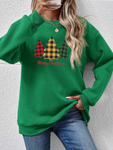 Load image into Gallery viewer, MERRY CHRISTMAS Dropped Shoulder Sweatshirt