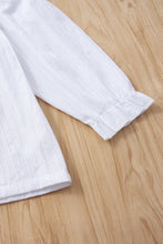 Load image into Gallery viewer, Girls Ruffle Collar Blouse and Skirt Set