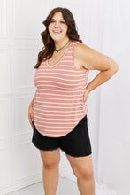 Load image into Gallery viewer, Zenana Find Your Path Full Size Sleeveless Striped Top