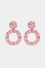 Load image into Gallery viewer, Round Shape Acrylic Dangle Earrings