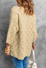 Load image into Gallery viewer, Scalloped Hem Open Front Cardigan