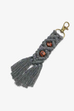 Load image into Gallery viewer, Assorted 4-Pack Handmade Macrame Fringe Keychain
