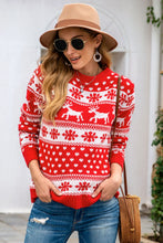Load image into Gallery viewer, Christmas Round Neck Sweater