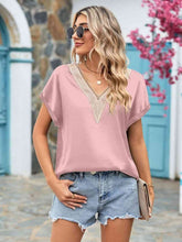 Load image into Gallery viewer, V-Neck Cuffed Blouse