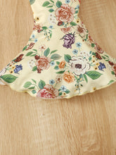 Load image into Gallery viewer, I Will FLY AWAY Butterfly Graphic Tee and Floral Print Flare Pants Kit