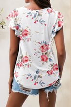 Load image into Gallery viewer, Printed Round Neck Short Sleeve T-Shirt
