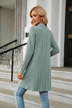 Load image into Gallery viewer, Long Sleeve Open Front Cardigan